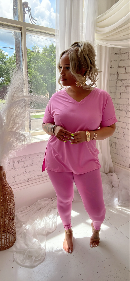 Homebody Set- Candy Pink