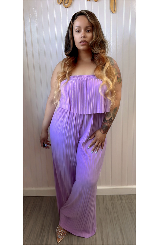 Weekend Jumpsuit 💜 Lilac