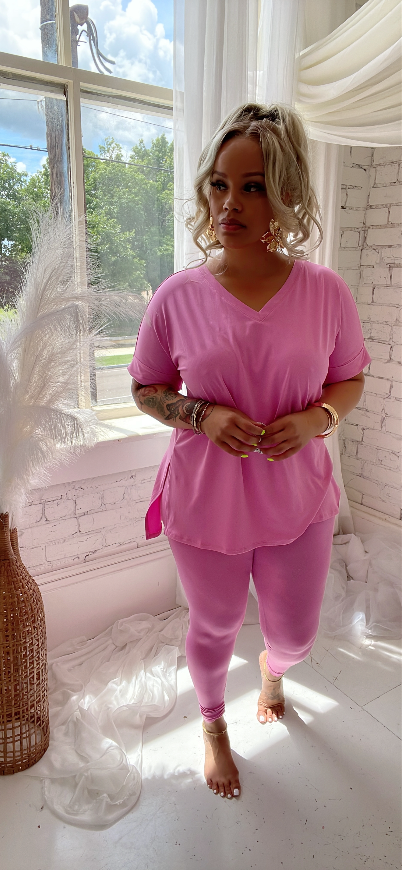 Homebody Set- Candy Pink