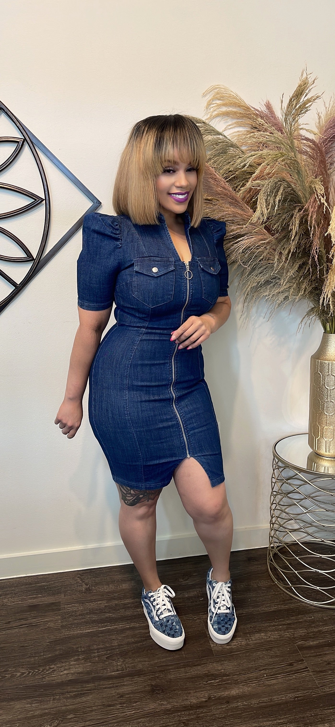 Not Just Denim Dress